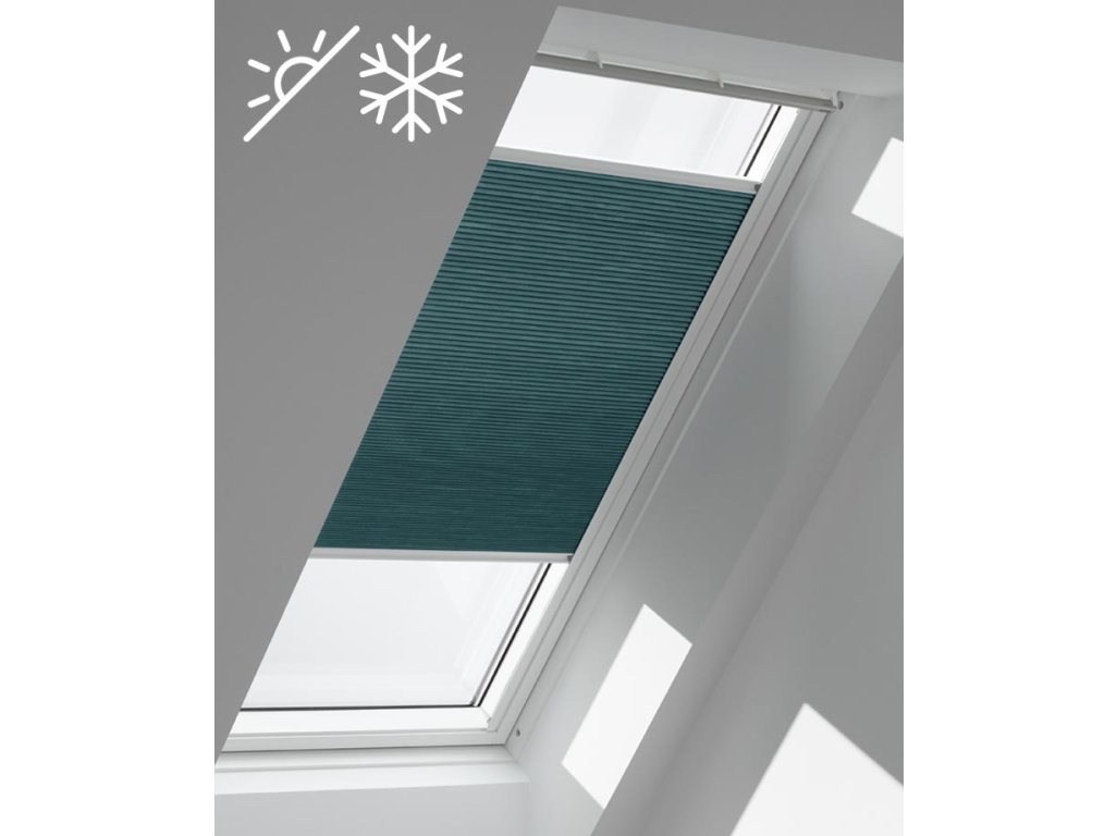 Velux Dvojitě plisovaná roleta FHC