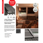 VELUX Lehká venkovní roleta SSS solárně poháněná