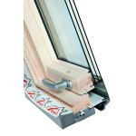 ROTO Střešní okno  R69G H200 - dřevo