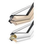 Velux střešní okno GGU 0066 - bílý plast