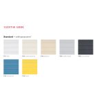 ROTO Plisovaná roleta barvy Standard